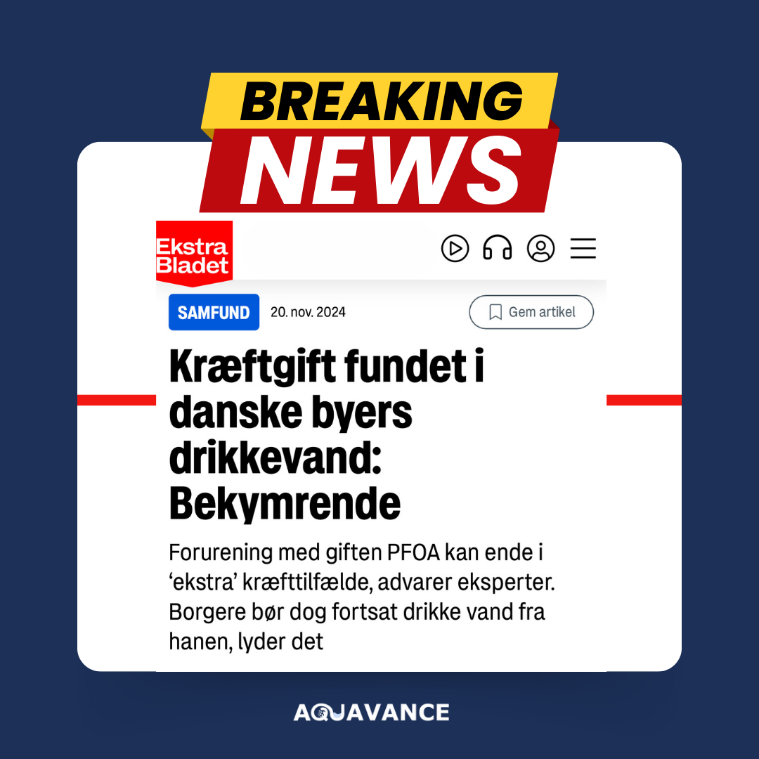 Kræftfremkaldende stoffer fundet i dansk drikkevand – hvad betyder det for dig?